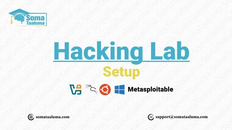 hacking lab setup for cybersecurity and ethical hacking kwa kiswahili somataaluma somataaluma.com