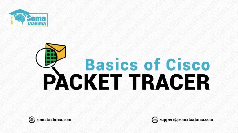 CISCO PACKET TRACER BASICS kwa kiswahili somataaluma