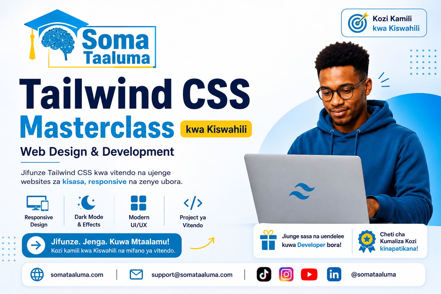 tailwind css masterclass kwa kiswahili somataaluma somataaluma.com